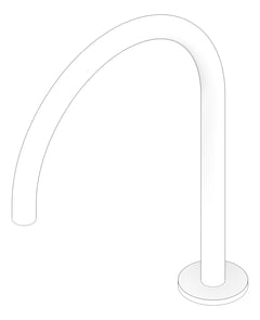 3D Documentation Image of Spout Hob Seima Anson Swivel