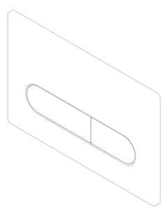 3D Documentation Image of FlushPlate Wall Seima 500Series