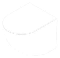 3D Documentation Image of ToiletPan WallHung Seima Arko