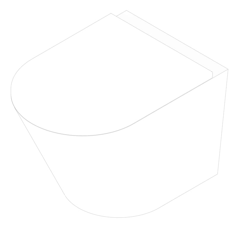 3D Documentation Image of ToiletPan WallHung Seima Modia