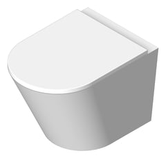 3D Shaded Image of ToiletPan WallHung Seima Modia