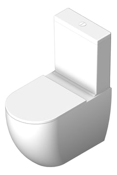 3D Shaded Image of ToiletSuite WallFaced Seima Arko