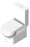 3D Shaded Image of ToiletSuite WallFaced Seima Chios