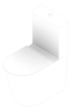 3D Documentation Image of ToiletSuite WallFaced Seima Modia
