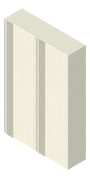 3D Presentation Image of Metal SheetCladding Spantech Longreach650 FlatBase AluminiumMillFinish