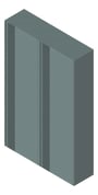3D Presentation Image of Metal SheetCladding Spantech Longreach650 FlatBase DeepOcean