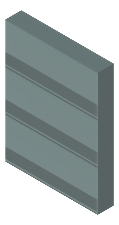 Navigate to Metal SheetCladding Spantech Longreach800 FlatBase Horizontal DeepOcean
