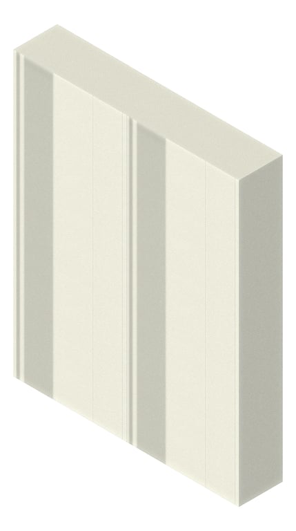 Navigate to Metal SheetCladding Spantech Longreach800 FlatBase Vertical AluminiumEmbossed
