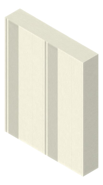 Navigate to Metal SheetCladding Spantech Longreach800 FlatBase Vertical AluminiumMillFinish