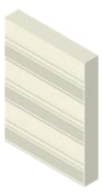 3D Presentation Image of Metal SheetCladding Spantech Longreach800 Horizontal AluminiumMillFinish