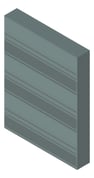 3D Presentation Image of Metal SheetCladding Spantech Longreach800 Horizontal DeepOcean
