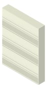 3D Presentation Image of Metal SheetCladding Spantech Longreach800 Horizontal ShaleGrey