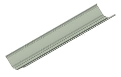 3D Shaded Image of SheetCladding Roof Spantech Longreach800