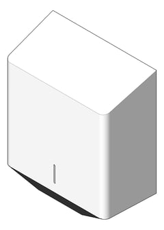 3D Shaded Image of HandDryer HighSpeed StiebelEltron Ultronic