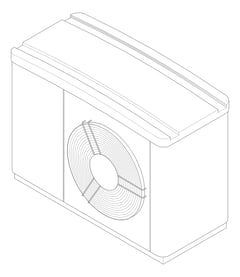 3D Documentation Image of HeatPump AirSource StiebelEltron Inverter Classic