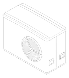 3D Documentation Image of HeatPump AirSource StiebelEltron Inverter Premium