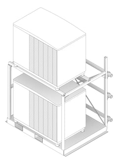 3D Documentation Image of HeatPump CombinationSkid StiebelEltron HotWater Commercial