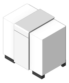 3D Shaded Image of HeatPump Geothermal StiebelEltron 400V Stackable