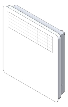 3D Shaded Image of RoomHeater Convection StiebelEltron Mechanical