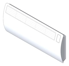 3D Shaded Image of RoomHeater Convection StiebelEltron Premium