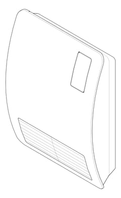 3D Documentation Image of RoomHeater FanAssisted StiebelEltron