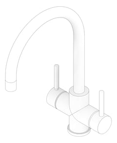 3D Documentation Image of TapSet Sink StiebelEltron DesignKollektion Dual
