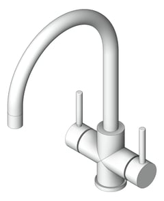 3D Shaded Image of TapSet Sink StiebelEltron DesignKollektion Dual