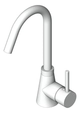 3D Shaded Image of TapSet Sink StiebelEltron Gooseneck