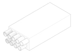 3D Documentation Image of VentilationUnit DistributionBox StiebelEltron