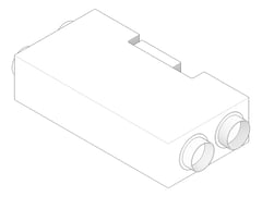 3D Documentation Image of VentilationUnit HeatRecovery StiebelEltron AirFiltration