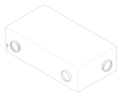 3D Documentation Image of VentilationUnit HeatRecovery StiebelEltron Decentralised Duct