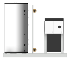 Left Image of WaterHeater FullSkid StiebelEltron HotWater Commercial 1HeatPumps2Tanks