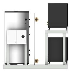 Left Image of WaterHeater FullSkid StiebelEltron HotWater Commercial 2HeatPumps2Tanks