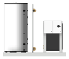Left Image of WaterHeater FullSkid StiebelEltron HotWater Commercial 3HeatPumps5Tanks