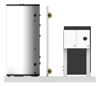 Left Image of WaterHeater FullSkid StiebelEltron HotWater Commercial 3HeatPumps6Tanks