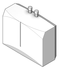 3D Shaded Image of WaterHeater Instantaneous StiebelEltron 1Phase Mini