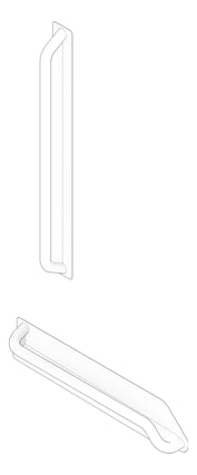 3D Documentation Image of GrabRailSet Shower SureCare AntiLigature
