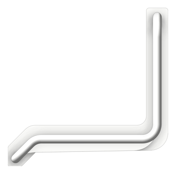 Front Image of GrabRail 90Deg SureCare AntiLigature Toilet Ambulant LH