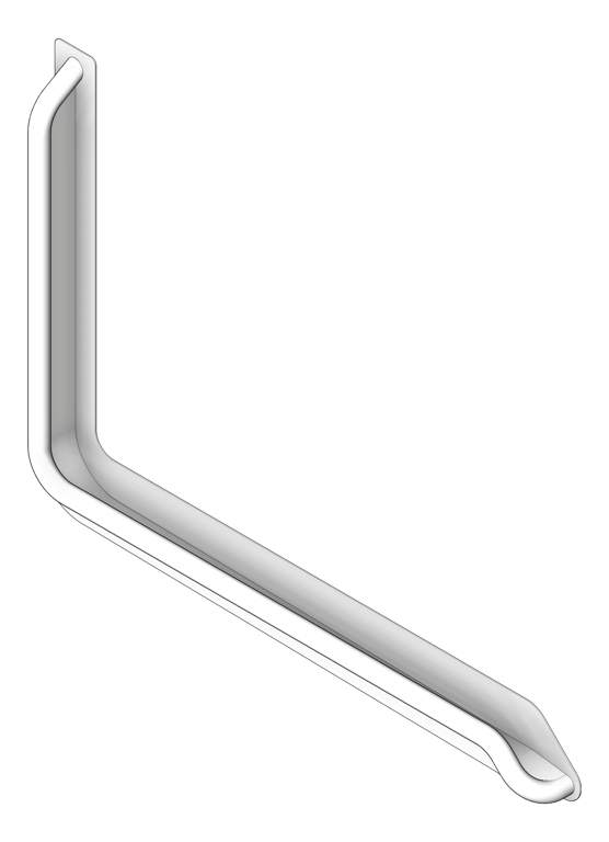 Image of GrabRail 90Deg SureCare AntiLigature Toilet RH