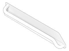 3D Documentation Image of GrabRail Straight SureCare AntiLigature Horizontal