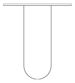 Plan Image of GrabRail Straight SureCare AntiLigature Vertical