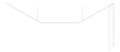 3D Documentation Image of CurtainTrack Privacy SureCare Lshape Angled