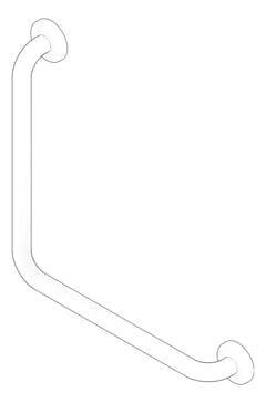 3D Documentation Image of GrabRail 90Deg SureCare Ambulant