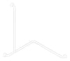 3D Documentation Image of GrabRail Shower SureCare WrapAround LH