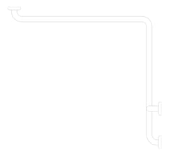 Plan Image of GrabRail Shower SureCare WrapAround RH