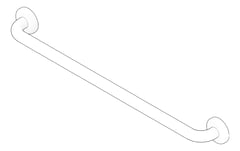 3D Documentation Image of GrabRail Straight SureCare