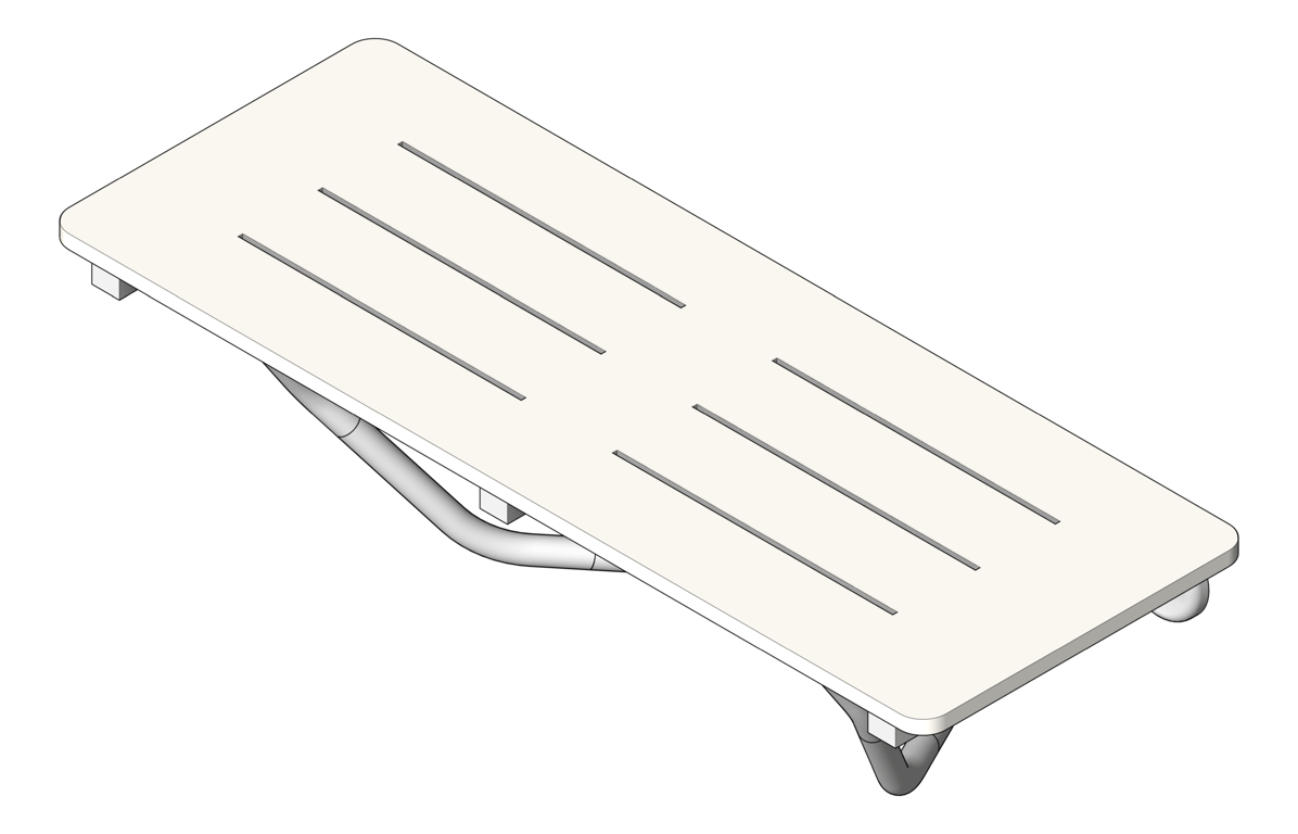 Image of ShowerSeat Folding SureCare Accessible
