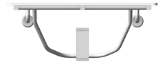 Front Image of ShowerSeat Folding SureCare Accessible