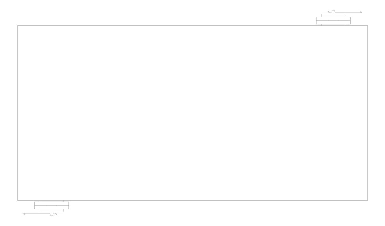 Plan Image of Bench Woodwork TFSProjects System7 Kube2 1800 Long