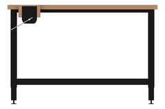 Front Image of Bench Woodwork TFSProjects System7 Kube3 DDA 1200 Square